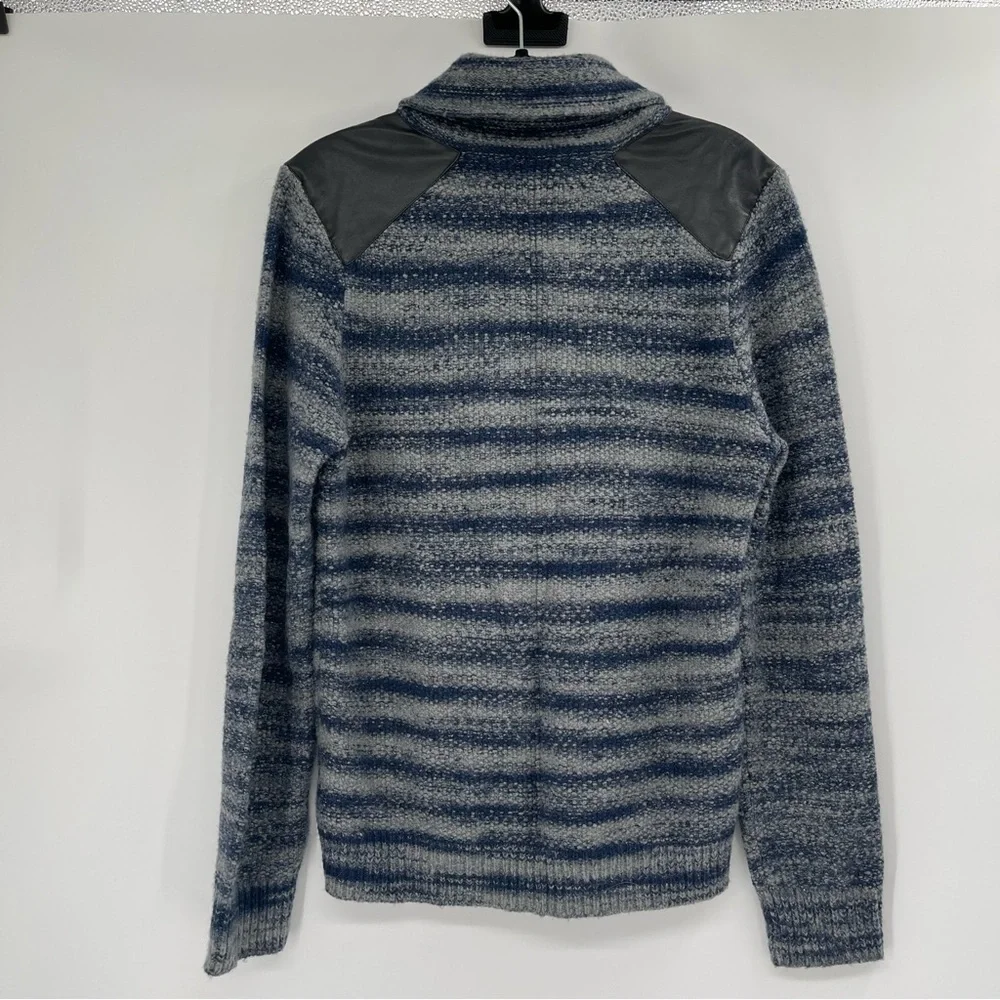 Eleven Paris Shawl Neck Wool Blend Sweater